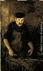 James Carroll Beckwith Famous Paintings - The Blacksmith